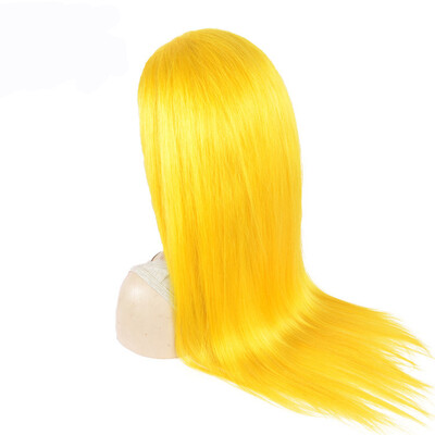 Osolovely Yellow Color Full Lace Human Hair Wigs Straight Brazilian Virgin Hair Pre Plucked Glueless Full Lace Wigs
Osolovely Yellow Color Full Lace Human Hair Wigs Straight Brazilian Virgin Hair Pre Plucked Glueless Full Lace Wigs