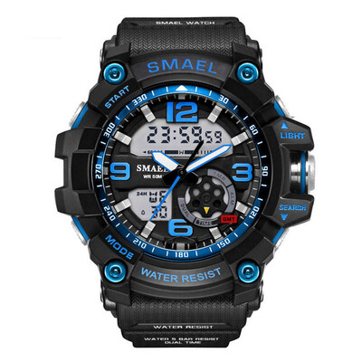 Military Watches Army Men's Wristwatch LED Quartz Watch Digtial Dual Time Men Clock 1617 reloj hombre Sport Watch Army
Military Watches Army Men's Wristwatch LED Quartz Watch Digtial Dual Time Men Clock 1617 reloj hombre Sport Watch Army