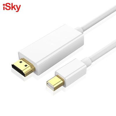 Isky Mini DP to HDMI conversion line Mini Displayport HD line Apple Mac Thunder Interface Notebook Connect TV Video Cable 18 Meter White
Isky Mini DP to HDMI conversion line Mini Displayport HD line Apple Mac Thunder Interface Notebook Connect TV Video Cable 18 Meter White