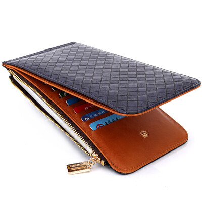 Leaderpal Zipper Women Elegant Wallets Long Slim Wallet Casual Vintage Clutch Large Capacity Womens Wallets&Purses
Leaderpal Zipper Women Elegant Wallets Long Slim Wallet Casual Vintage Clutch Large Capacity Womens Wallets&Purses