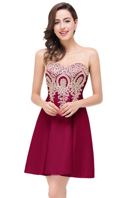 Appliqued Short Homecoming Party Dress Pageant Evening Gown Prom Cocktail Bridesmaid Dresses
Appliqued Short Homecoming Party Dress Pageant Evening Gown Prom Cocktail Bridesmaid Dresses