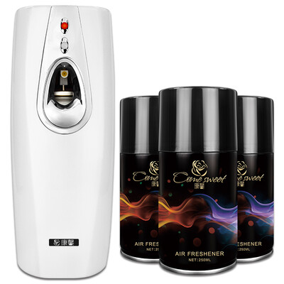 Kang Xin business automatic aerosol dispenser toilet deodorant aroma machine hotel intelligent light sense timing incense spray machine
Kang Xin business automatic aerosol dispenser toilet deodorant aroma machine hotel intelligent light sense timing incense spray machine