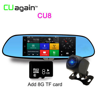 CU8 DVR 7 Dual Lens Car Dash Camera 3G Wifi GPS Touch Screen Recorder Front After 1080P HD Car Video Recorder Registrar
CU8 DVR 7 Dual Lens Car Dash Camera 3G Wifi GPS Touch Screen Recorder Front After 1080P HD Car Video Recorder Registrar