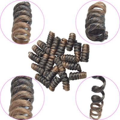 Chorliss 6 Short Curly Crochet Hair Extensions Crochet Braids Ombre Braiding Hair CurlKalon Crochet Hair Synthetic Bug 1B30
Chorliss 6 Short Curly Crochet Hair Extensions Crochet Braids Ombre Braiding Hair CurlKalon Crochet Hair Synthetic Bug 1B30