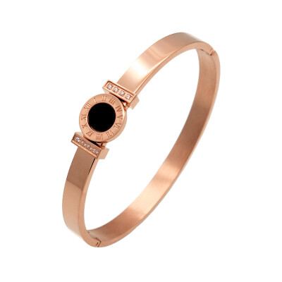European&American fashion new shell bracelet Rose Gold Plated 18K gold Rome style diamond bracelet accessories
European&American fashion new shell bracelet Rose Gold Plated 18K gold Rome style diamond bracelet accessories