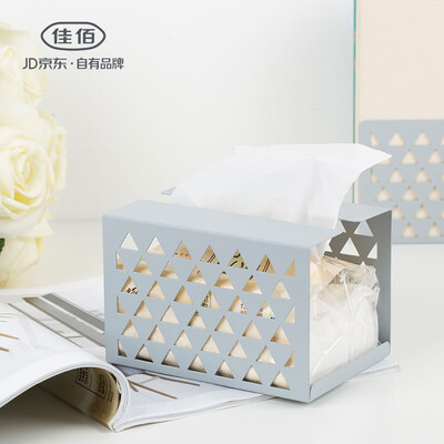 Jiayi wrought iron tissue box household tray creative napkin tray 15cm105cm9cm matte white
Jiayi wrought iron tissue box household tray creative napkin tray 15cm105cm9cm matte white