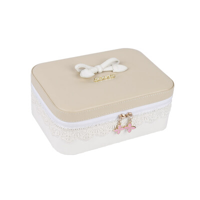 SOFIS cosmetic case cosmetic storage box lipstick box eye shadow box jewelry box cosmetic bag simple portable birthday gift beige
SOFIS cosmetic case cosmetic storage box lipstick box eye shadow box jewelry box cosmetic bag simple portable birthday gift beige