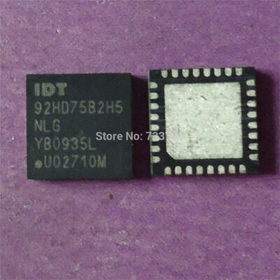 5pcslot IDT92HD75B2H5NLG IDT 92HD75B2H5NLG 92HD75B2H5 NLG CODECSPEAKER AMPLIFIERCAPLESS HPLDO
5pcslot IDT92HD75B2H5NLG IDT 92HD75B2H5NLG 92HD75B2H5 NLG CODECSPEAKER AMPLIFIERCAPLESS HPLDO