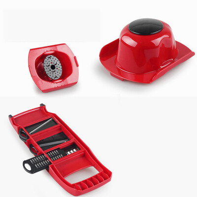 Cntomlv QuickDone Plastic Vegetable Fruit Slicers & Cutter With Adjustable Stainless Steel Blades Carrot Potato Onion Grater CKC13
Cntomlv QuickDone Plastic Vegetable Fruit Slicers & Cutter With Adjustable Stainless Steel Blades Carrot Potato Onion Grater CKC13
