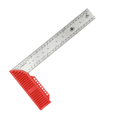 KAPRO 309 Israel Cape Road multi-function square ruler stainless steel thick double-sided scale turn ruler -shaped ruler wood ruler measuring tool 40 cm
KAPRO 309 Israel Cape Road multi-function square ruler stainless steel thick double-sided scale turn ruler -shaped ruler wood ruler measuring tool 40 cm