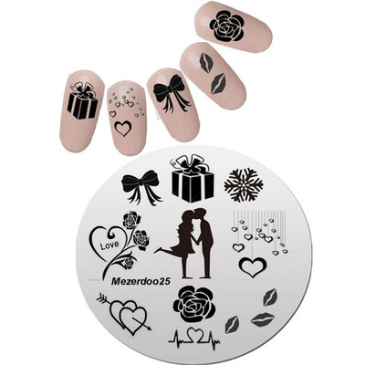 Nail Art Image Creative Design Valentine Girlfriend Stamping Nail Art Templates Manicure Stencils Nail Polish Tools Mezerdoo 25
Nail Art Image Creative Design Valentine Girlfriend Stamping Nail Art Templates Manicure Stencils Nail Polish Tools Mezerdoo 25