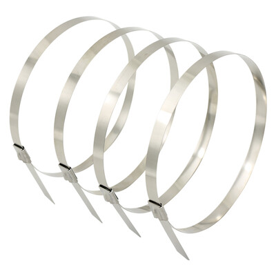 Forgestar 304 stainless steel ball self-locking cable tie 50-piece strapping strap with strap 79400mm
Forgestar 304 stainless steel ball self-locking cable tie 50-piece strapping strap with strap 79400mm