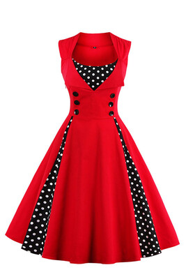 MisShow 2017 Plus Size Summer Women Dot Vintage Audrey Hepbum 50s Rockabilly Robe Retro Party Dress Feminino Vestidos
MisShow 2017 Plus Size Summer Women Dot Vintage Audrey Hepbum 50s Rockabilly Robe Retro Party Dress Feminino Vestidos