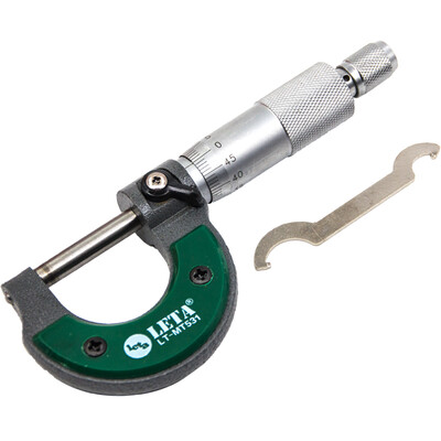 LeTA LETA outer diameter micrometer 0-25mm high precision 001 spiral micrometer micrometer micrometer LT-MT531
LeTA LETA outer diameter micrometer 0-25mm high precision 001 spiral micrometer micrometer micrometer LT-MT531