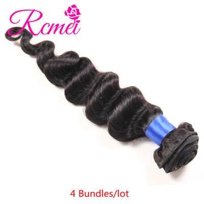 Rcmei Hair 8A Product Brazillian Virgin Hair Loose Wave Double Machine Weft 4 bundles a lot Natural Color
Rcmei Hair 8A Product Brazillian Virgin Hair Loose Wave Double Machine Weft 4 bundles a lot Natural Color