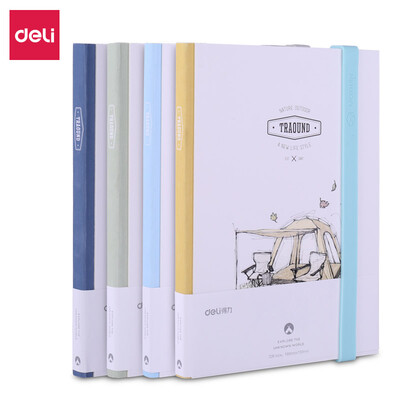 Deli deli 32K96 page silicone strap simple handbook travel travel series student schedule plan notebook Notepad SZ007
Deli deli 32K96 page silicone strap simple handbook travel travel series student schedule plan notebook Notepad SZ007