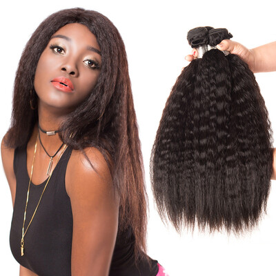 Nami Hair 3 Bundles Yaki Brazilian Virgin Kinky Straight Human Hair Extension 12"-24" Unprocessed 100 Human Hair Weaves
Nami Hair 3 Bundles Yaki Brazilian Virgin Kinky Straight Human Hair Extension 12"-24" Unprocessed 100 Human Hair Weaves