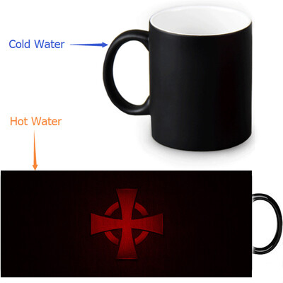 The Knights Templar 350ml12oz Heat Reveal Mug Color Change Coffee Cup Sensitive Morphing Mugs Magic Mug Milk Tea Cups
The Knights Templar 350ml12oz Heat Reveal Mug Color Change Coffee Cup Sensitive Morphing Mugs Magic Mug Milk Tea Cups