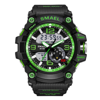 Military Watches Army Mens Wristwatch LED Quartz Watch Digtial Dual Time Men Clock 1617 reloj hombre Sport Watch Army
Military Watches Army Mens Wristwatch LED Quartz Watch Digtial Dual Time Men Clock 1617 reloj hombre Sport Watch Army