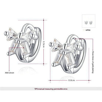Yoursfs® 18K White Gold Plated Butterfly Clip on Earring Women Fashion Jewelry
Yoursfs® 18K White Gold Plated Butterfly Clip on Earring Women Fashion Jewelry