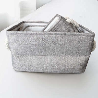 Jinghui Sitron JH0560 storage box snacks underwear storage basket storage box basket three-piece gray
Jinghui Sitron JH0560 storage box snacks underwear storage basket storage box basket three-piece gray