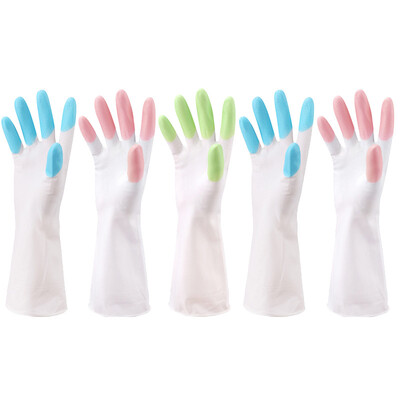 Bingyou long household gloves washing gloves washing dishes sleeves durable clean rubber latex gloves four seasons universal single layer gloves large
Bingyou long household gloves washing gloves washing dishes sleeves durable clean rubber latex gloves four seasons universal single layer gloves large