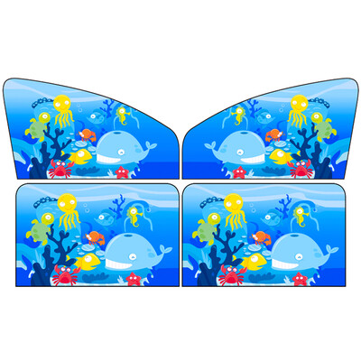 Di Galen car sunshade creative cartoon magnetic car window curtain sunscreen heat shield automatic telescopic car side window visor - positive&negative driving 2 pieces rear side window 2 pieces
Di Galen car sunshade creative cartoon magnetic car window curtain sunscreen heat shield automatic telescopic car side window visor - positive&negative driving 2 pieces rear side window 2 pieces