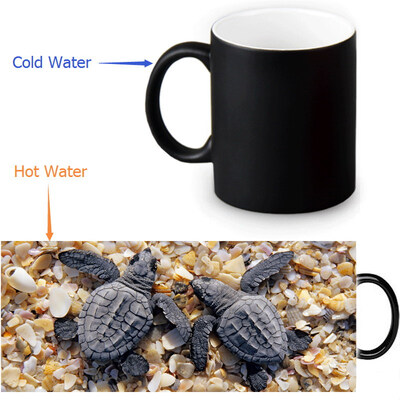 Sea Turtle 350ml/12oz Heat Reveal Mug Color Change Coffee Cup Sensitive Morphing Mugs Magic Mug Milk Tea Cups
Sea Turtle 350ml/12oz Heat Reveal Mug Color Change Coffee Cup Sensitive Morphing Mugs Magic Mug Milk Tea Cups