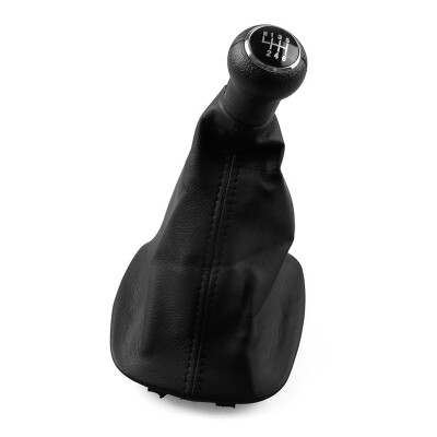 

racing shift knob universal 6 speed leather car gear shift knob cover fit for VW Passat