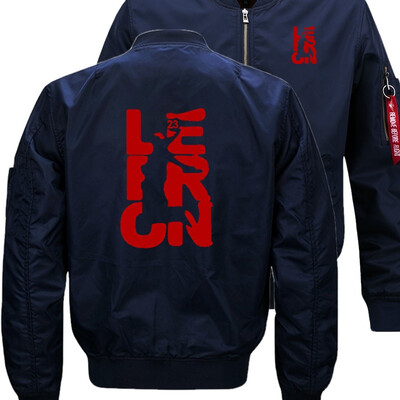 LeBron James Bomber Flight Flying Jacket Winter thicken Warm Zipper Men Jackets Anime Mens Casual Coat
LeBron James Bomber Flight Flying Jacket Winter thicken Warm Zipper Men Jackets Anime Mens Casual Coat