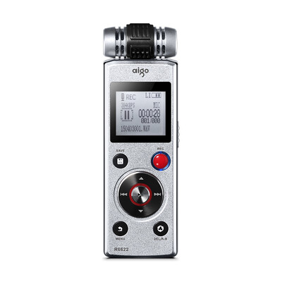 Patriot aigo Voice Recorder R6622 16G Mini Professional HD Remote Noise Reduction Dual Supply System Learning Conference Interview Recording MP3 Player Silver
Patriot aigo Voice Recorder R6622 16G Mini Professional HD Remote Noise Reduction Dual Supply System Learning Conference Interview Recording MP3 Player Silver