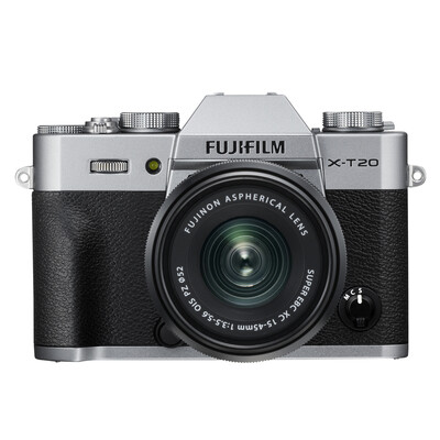 Fuji FUJIFILM X-T20 XC 15-45 Micro single electric kit silver 243 million pixels XT20 Fold touch screen 4K
Fuji FUJIFILM X-T20 XC 15-45 Micro single electric kit silver 243 million pixels XT20 Fold touch screen 4K