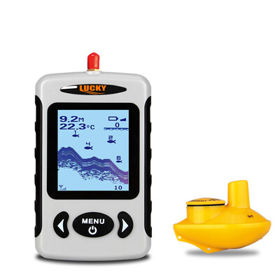 FFW718 Wireless Portable Depth Sounder Fishing Detector Sonar Sensor 45M Multilingual Selection Fish Finder Lures Echo LCD Monitor
FFW718 Wireless Portable Depth Sounder Fishing Detector Sonar Sensor 45M Multilingual Selection Fish Finder Lures Echo LCD Monitor