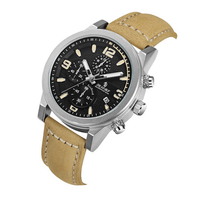 Sport Watch For Men Waterproof Wrist Watch With Calendar&Chronograph Black Leather Band
Sport Watch For Men Waterproof Wrist Watch With Calendar&Chronograph Black Leather Band