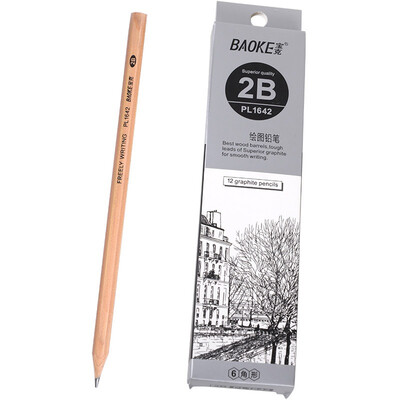 BAOKE BAOKE PL1642 office drawing pencil drawing sketch pencil graffiti 2B 12 support
BAOKE BAOKE PL1642 office drawing pencil drawing sketch pencil graffiti 2B 12 support