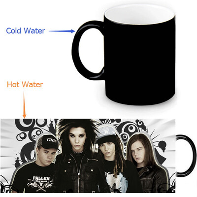 Tokio Hotel 350ml / 12oz Heat Reveal Mug Color Change Чашка кофе Чувствительные морфинговые кружки Волшебная чашка для чайных чашек
Tokio Hotel 350ml / 12oz Heat Reveal Mug Color Change Чашка кофе Чувствительные морфинговые кружки Волшебная чашка для чайных чашек