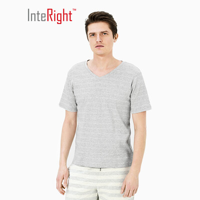INTERIGHT home service mens cotton yarn-dyed striped V-neck short-sleeved shirt pajamas home service navy blue
INTERIGHT home service mens cotton yarn-dyed striped V-neck short-sleeved shirt pajamas home service navy blue