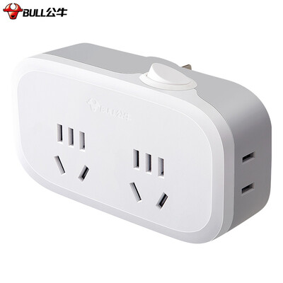 Bull BULL GN-9330 one turn three socket conversion plug power converter 3 bit wireless conversion socket
Bull BULL GN-9330 one turn three socket conversion plug power converter 3 bit wireless conversion socket