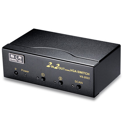 Win shengwei VM-522 VGA binary video matrix with remote control 500MHz 2 into the 2 high-definition vga matrix VGA switch splitter
Win shengwei VM-522 VGA binary video matrix with remote control 500MHz 2 into the 2 high-definition vga matrix VGA switch splitter