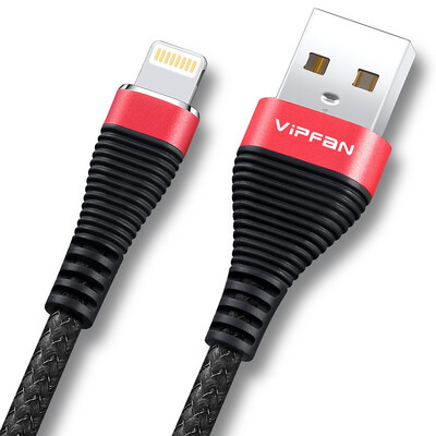 VIPFAN iPhone Charger Lightning Cable Nylon Braided 8 Pin Certify Lightning to USB Charging Cable Cord Powerli
VIPFAN iPhone Charger Lightning Cable Nylon Braided 8 Pin Certify Lightning to USB Charging Cable Cord Powerli