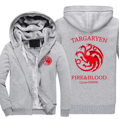 2018 New USA Size Differ Game Of Thrones House Of Targaryen Graphic Super Warm Thicken Fleece Zip Up Hoodie Men&39s Coat Red Fre
2018 New USA Size Differ Game Of Thrones House Of Targaryen Graphic Super Warm Thicken Fleece Zip Up Hoodie Men&39s Coat Red Fre