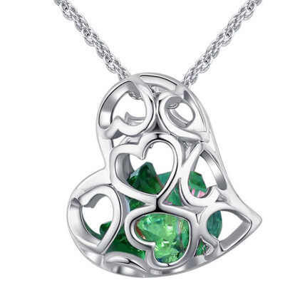 Women Heart Pendant Necklaces Female Ladies Vintage Fashion Jewelry Accessories High Quality Valentines Day Gift 26557
Women Heart Pendant Necklaces Female Ladies Vintage Fashion Jewelry Accessories High Quality Valentines Day Gift 26557