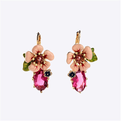 Aiyaya New Arrival Multicolor Camellia Flower Ruby Sapphire Cushion-cut 10kt Gold Plated Drop Earrings
Aiyaya New Arrival Multicolor Camellia Flower Ruby Sapphire Cushion-cut 10kt Gold Plated Drop Earrings