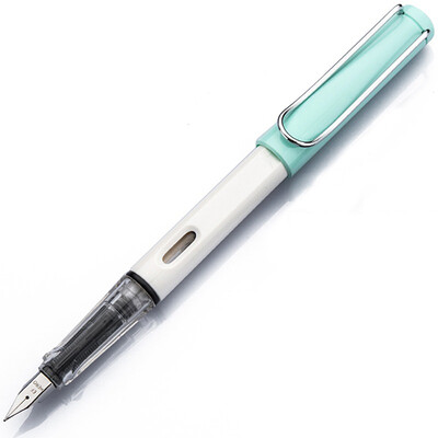 Hero HERO 359A Orthodox Student Office Words Thin slab Craft Sheet Metal Tip Gift 6 ink sac Green White EF Point
Hero HERO 359A Orthodox Student Office Words Thin slab Craft Sheet Metal Tip Gift 6 ink sac Green White EF Point