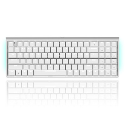 RK ROYAL KLUDGE Sketch Bluetooth Wired Dual Mode 96-key mechanical keyboard Short axis Mechanical shaft Slim High-end Office keyboard White Red shaft
RK ROYAL KLUDGE Sketch Bluetooth Wired Dual Mode 96-key mechanical keyboard Short axis Mechanical shaft Slim High-end Office keyboard White Red shaft