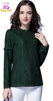 XL XXL 3XL 4XL 5XL plus size lace vintage new winter 2017 basic shirt women long sleeve big size blouse black green tops lady
XL XXL 3XL 4XL 5XL plus size lace vintage new winter 2017 basic shirt women long sleeve big size blouse black green tops lady