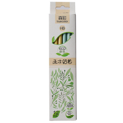 TRUECOLOR HB Hexagon No Wood Pencil with Rubber Head Pencil Sketch Drawing Student Pencil Writing Words 12Box WP2635
TRUECOLOR HB Hexagon No Wood Pencil with Rubber Head Pencil Sketch Drawing Student Pencil Writing Words 12Box WP2635