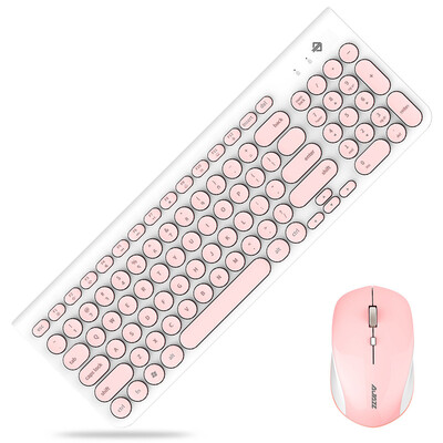 Blackjazz AJAZZ 325i mute wireless mouse&keyboard set retro round keycap cherry powder desktop notebook keyboard mouse home office
Blackjazz AJAZZ 325i mute wireless mouse&keyboard set retro round keycap cherry powder desktop notebook keyboard mouse home office