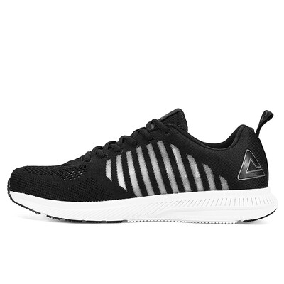 PEAK mens running shoes lightweight breathable professional sports shoes DH720861 black big white 41 yards
PEAK mens running shoes lightweight breathable professional sports shoes DH720861 black big white 41 yards