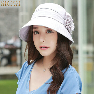 Siggi SI89314 hat female summer Korean version of the tide foldable visor elegant sunscreen UV protection sun hat gray 57CM
Siggi SI89314 hat female summer Korean version of the tide foldable visor elegant sunscreen UV protection sun hat gray 57CM